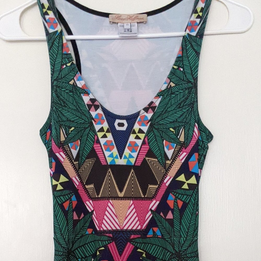 Xs Mara Hoffman Patterned Dress - image 1